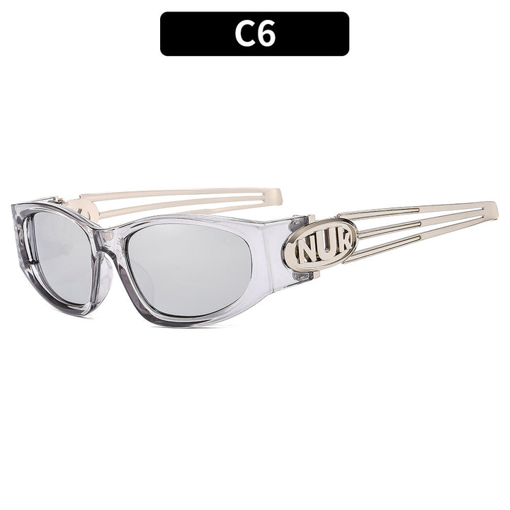 Sportliche Katzenaugen-Sonnenbrille