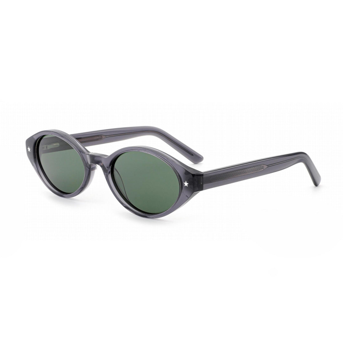 Damen Sonnenbrille im ovalen Retro-Design mit höchstem UV-Schutz Karnz