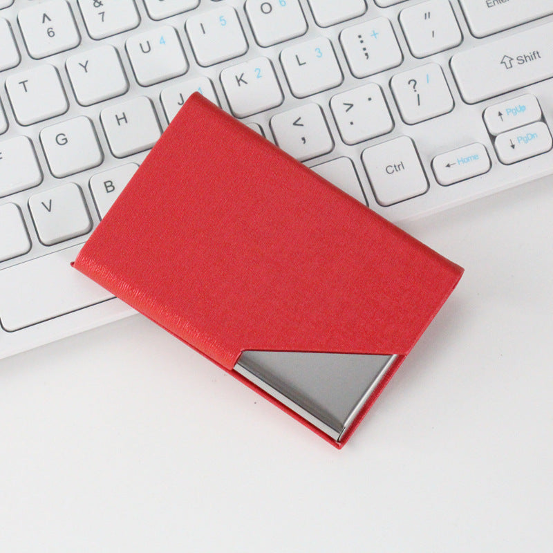 Premium Elegantes RFID-blockierendes Visitenkartenetui