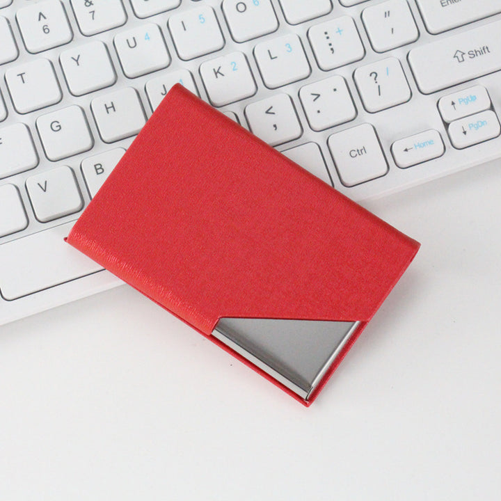 Premium Elegantes RFID-blockierendes Visitenkartenetui