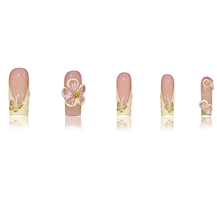 Artistic 3D Floral Nail Art Design Karnz