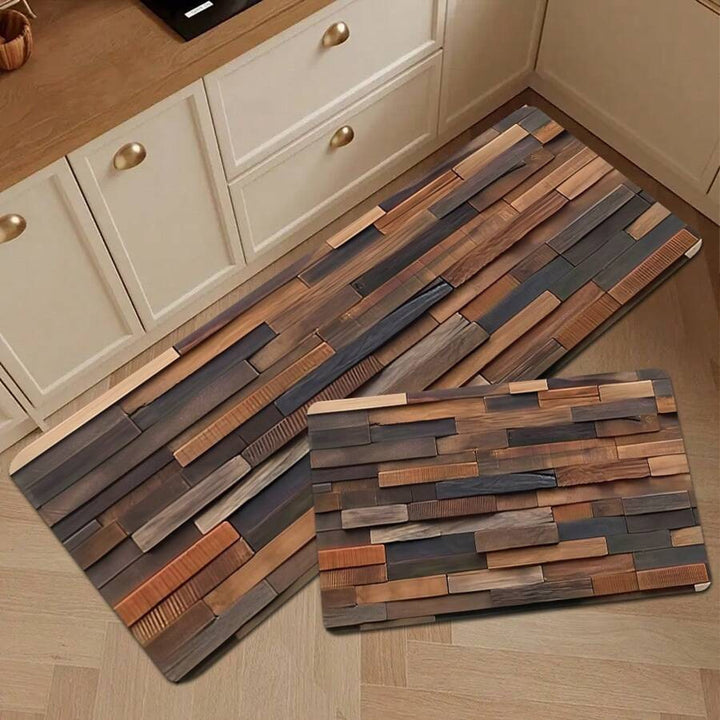 Stylische Küchenkomfortmatten-Set
