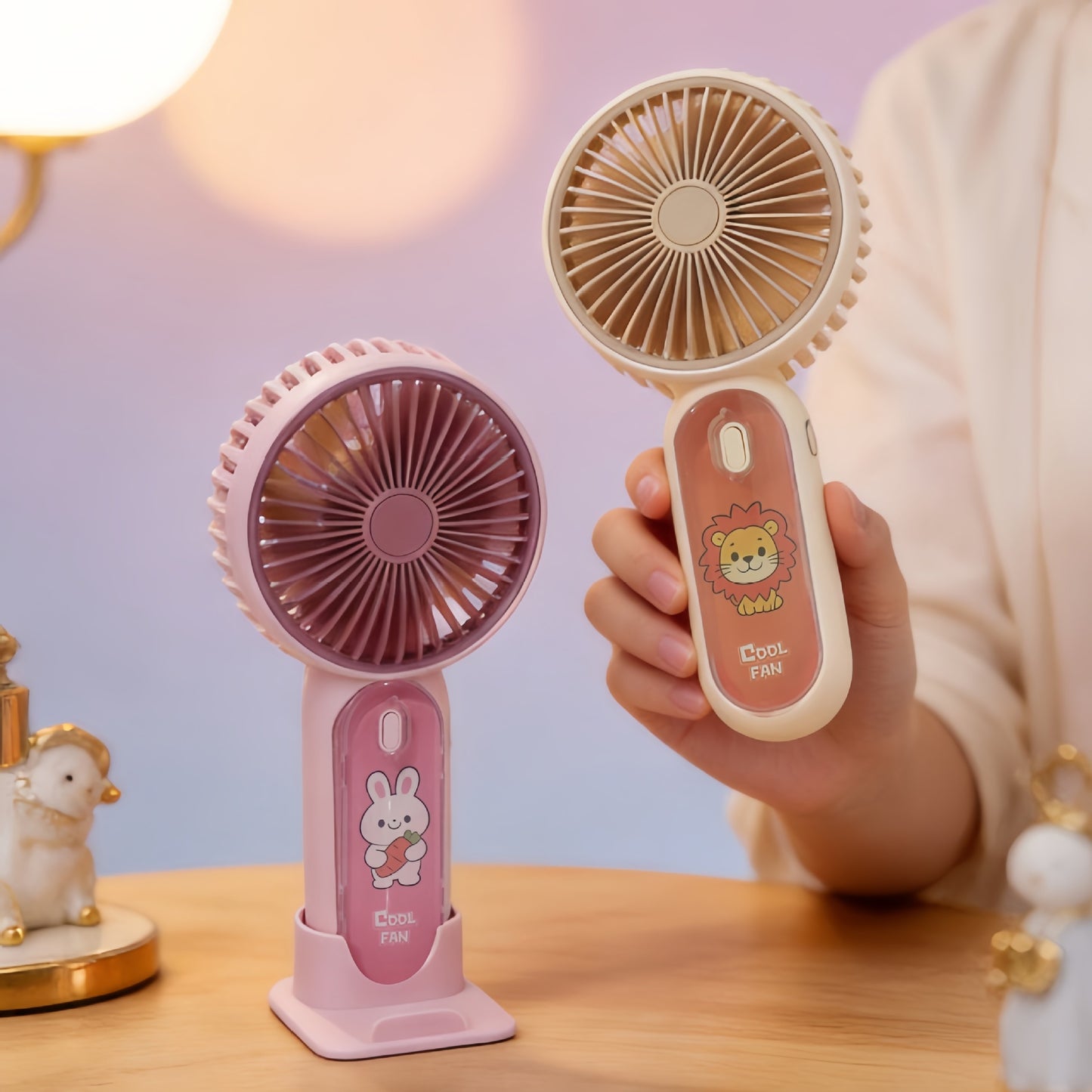 Damen Tragbarer Mini Ventilator Karnz