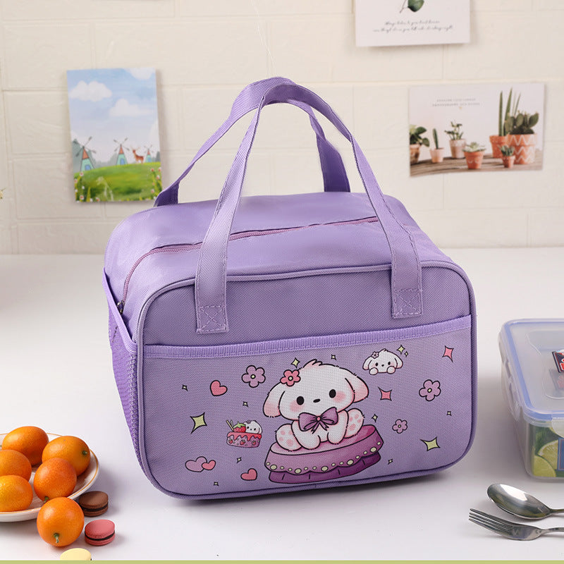 Isolierte Kinder-Lunch-Tasche mit süßem Bären-Design Karnz