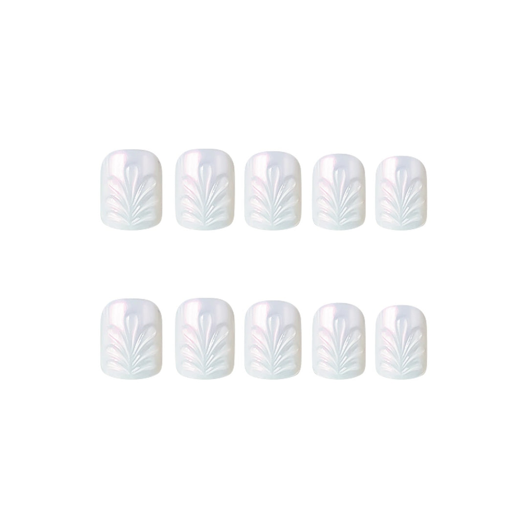 Elegantes strukturiertes Nageldesign Karnz