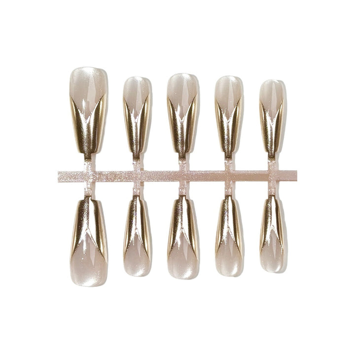 Premium Elegante Press-On Nagelset