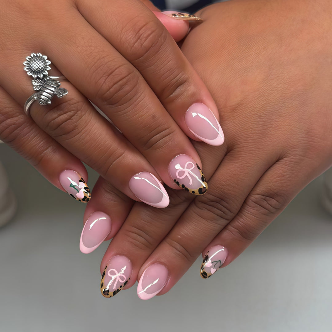 Chic Tierdruck Nagel Wraps Karnz