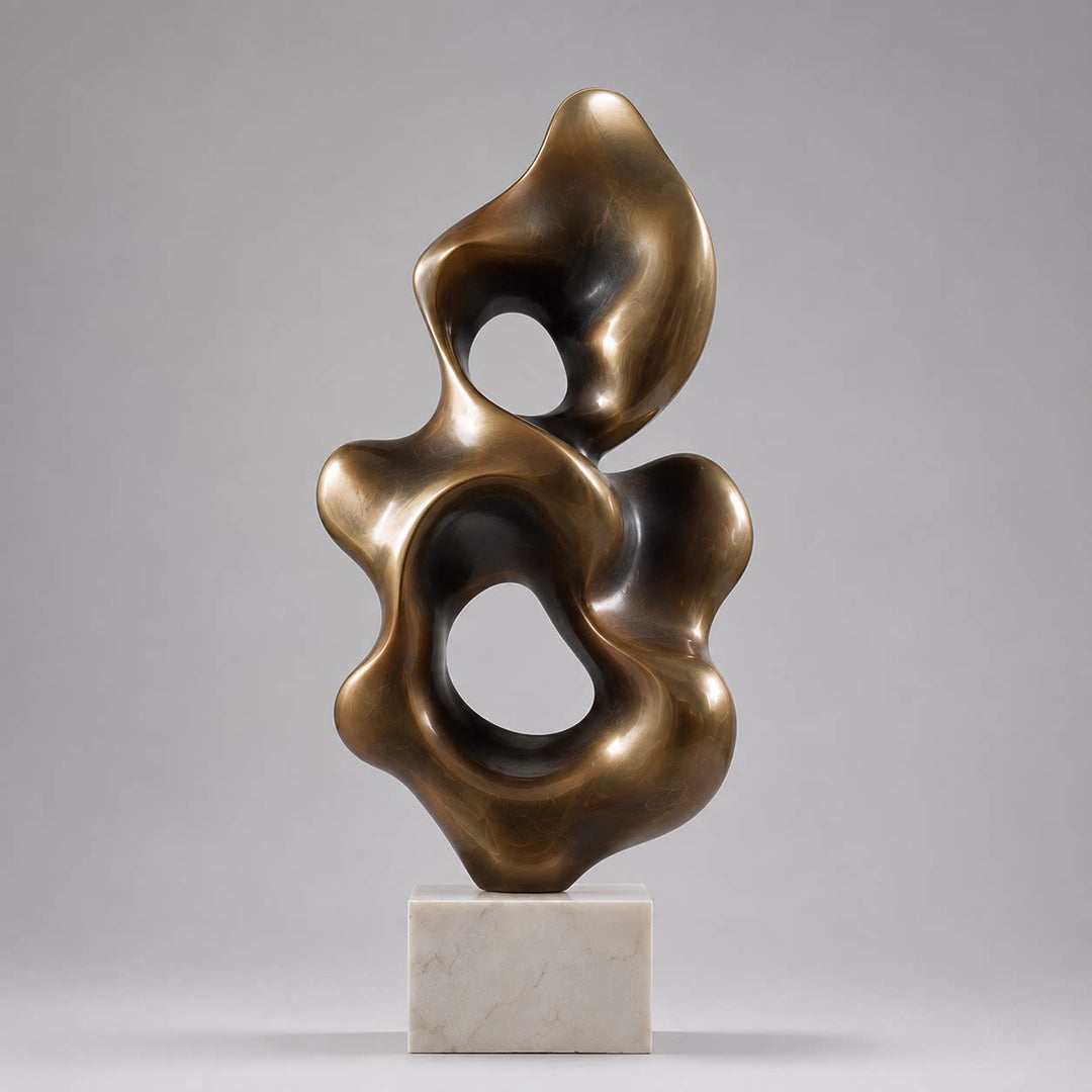 Moderne abstrakte dekorative Skulptur
