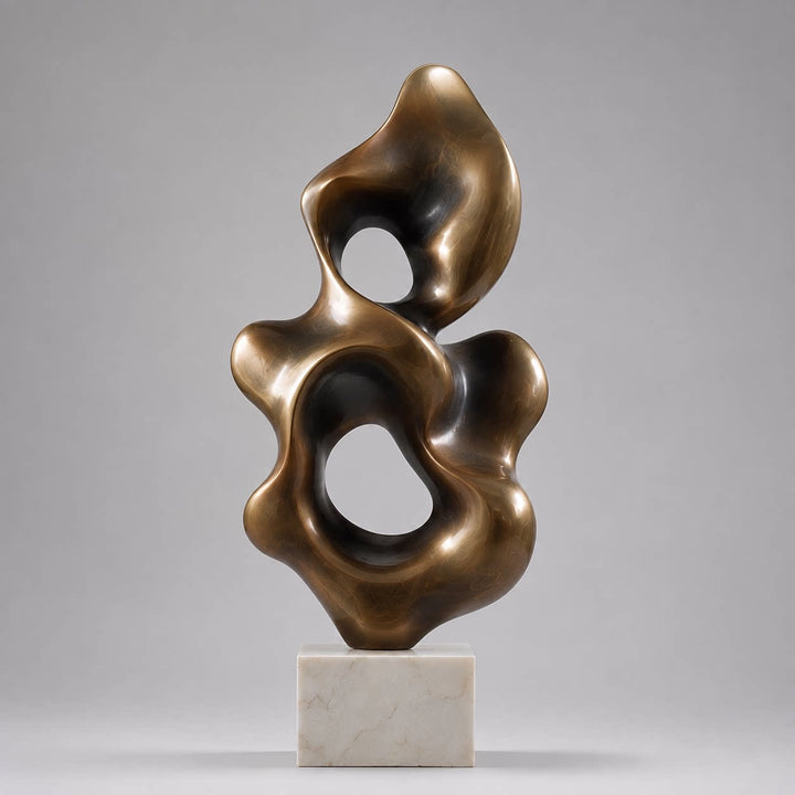 Moderne abstrakte dekorative Skulptur