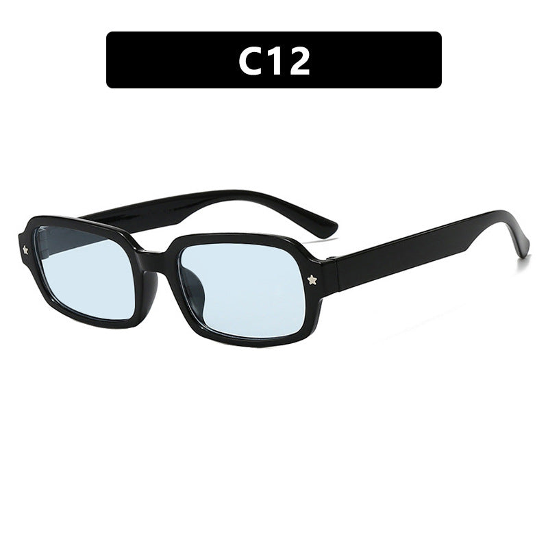 Damen modische Rechtecksonnenbrille mit herausragendem Design und schützendem UV-Filter Karnz