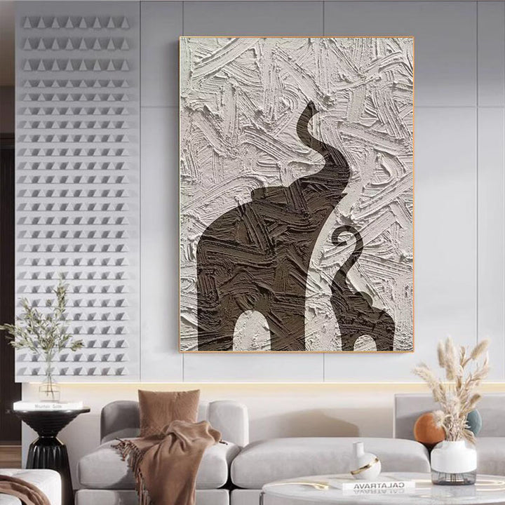 Abstrakte Tierkunst Leinwand