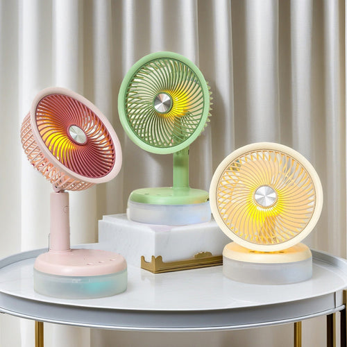 Damen Tragbarer Desktop Ventilator mit leiser Windtechnologie Karnz