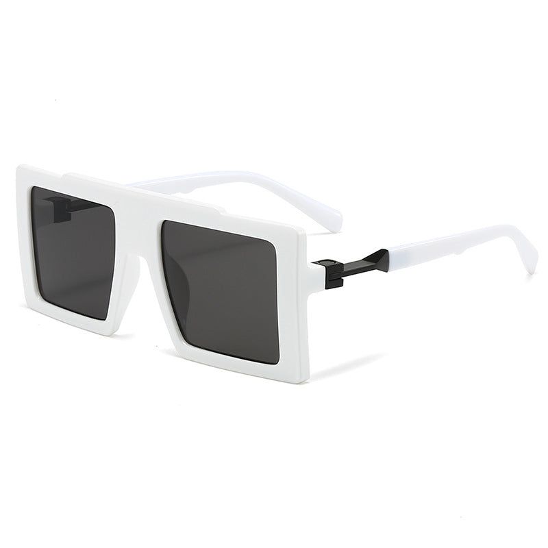 Damen modische Sonnenbrille mit rechteckigem Rahmen Karnz