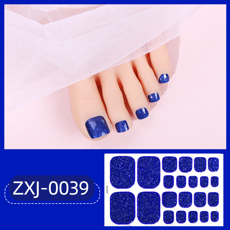 Premium Glitter Fußnagelabdeckungen