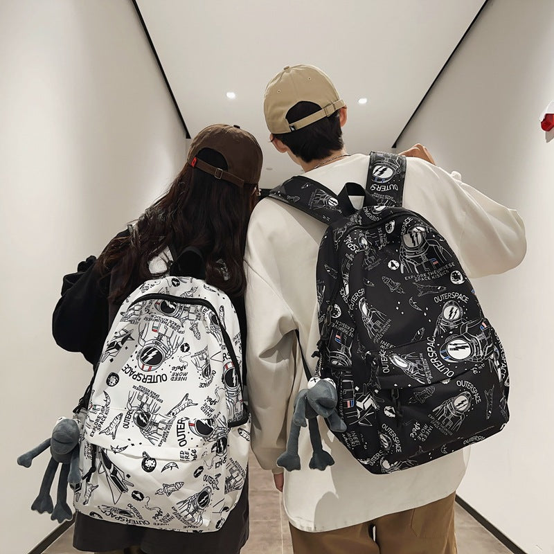 Abenteuer-Themen Grafik Rucksack Karnz