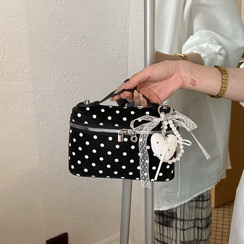 Polka Dot Fashion Handheld Trage Karnz
