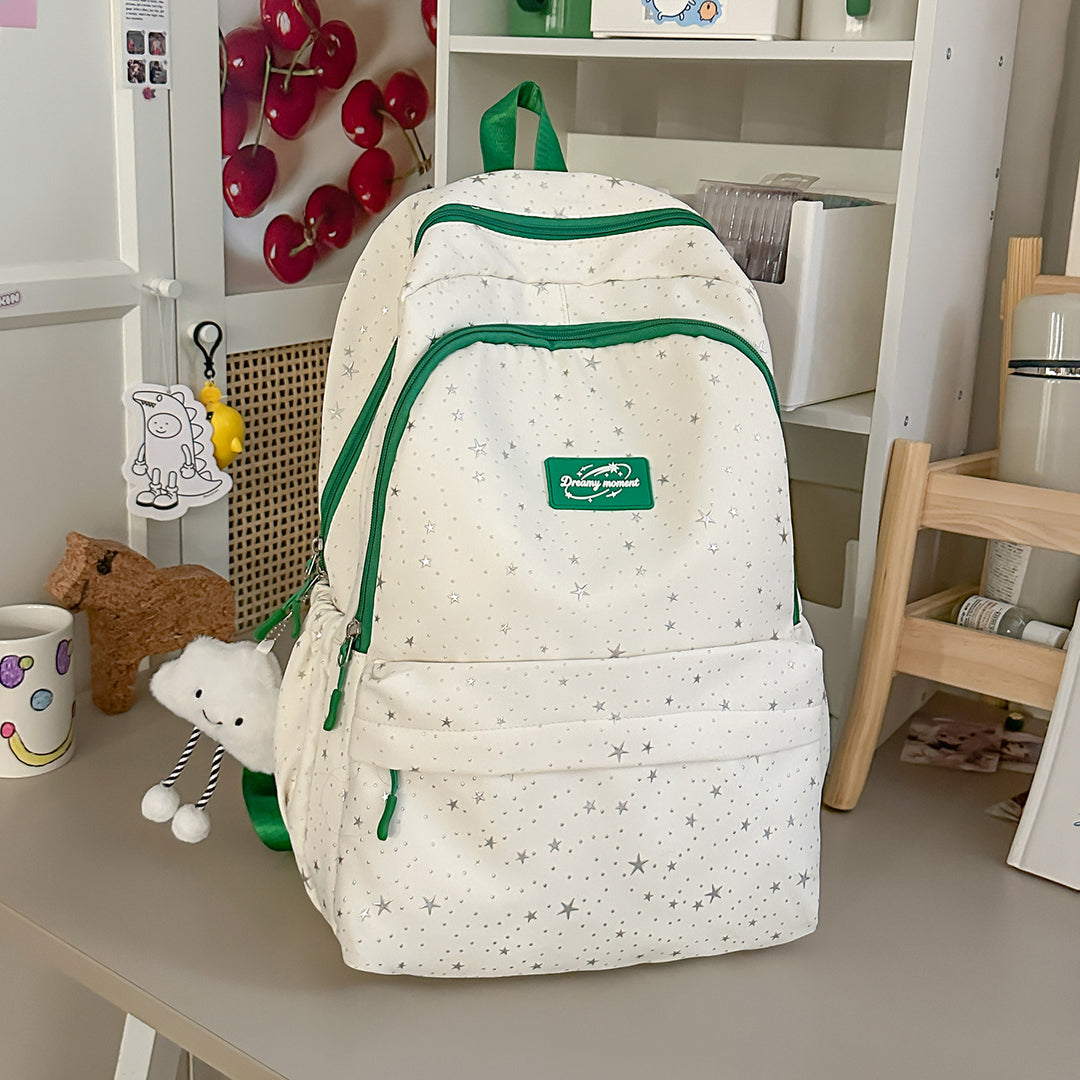 Sternen-Druck Geräumiger Rucksack Karnz