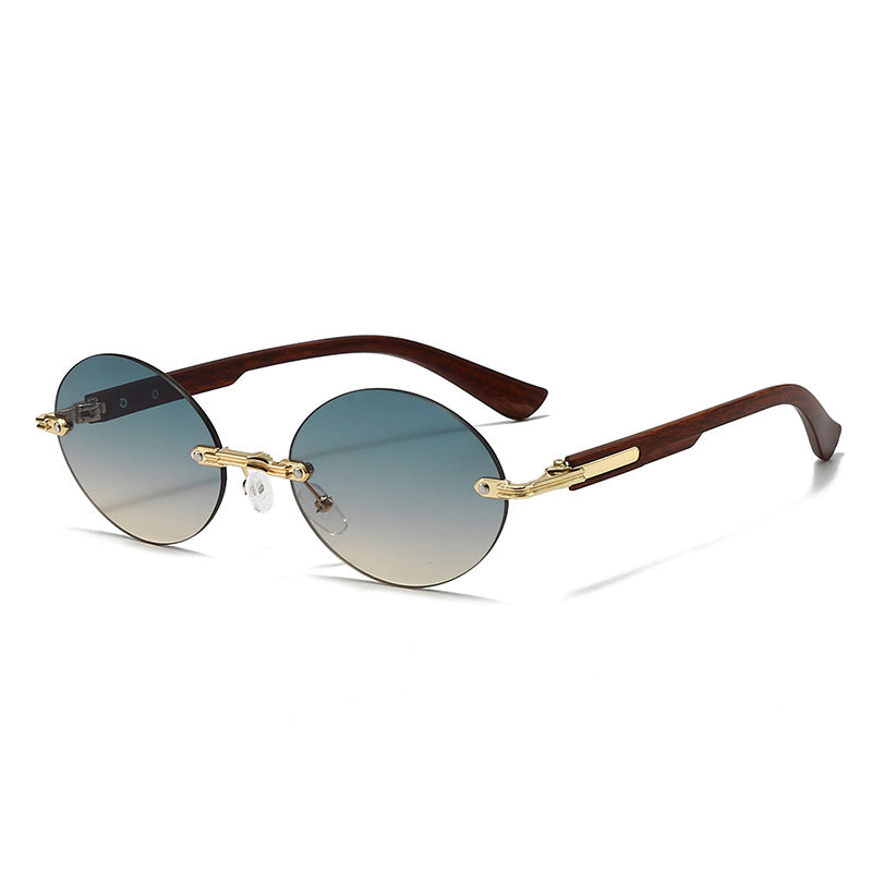 Damen modische runde Sonnenbrille Karnz
