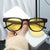 Damen modische Cat-Eye Sonnenbrille mit hochwertigem Kunststoffrahmen Karnz
