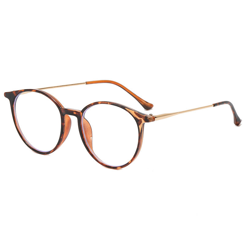Damen modische runde Brille mit filigranem Design Karnz