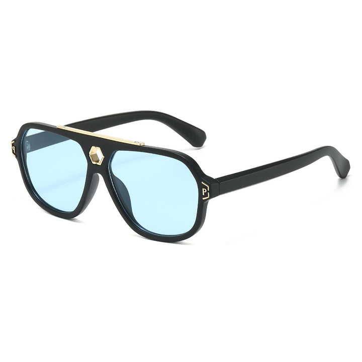 Statement Geometrische Schildbrille Karnz