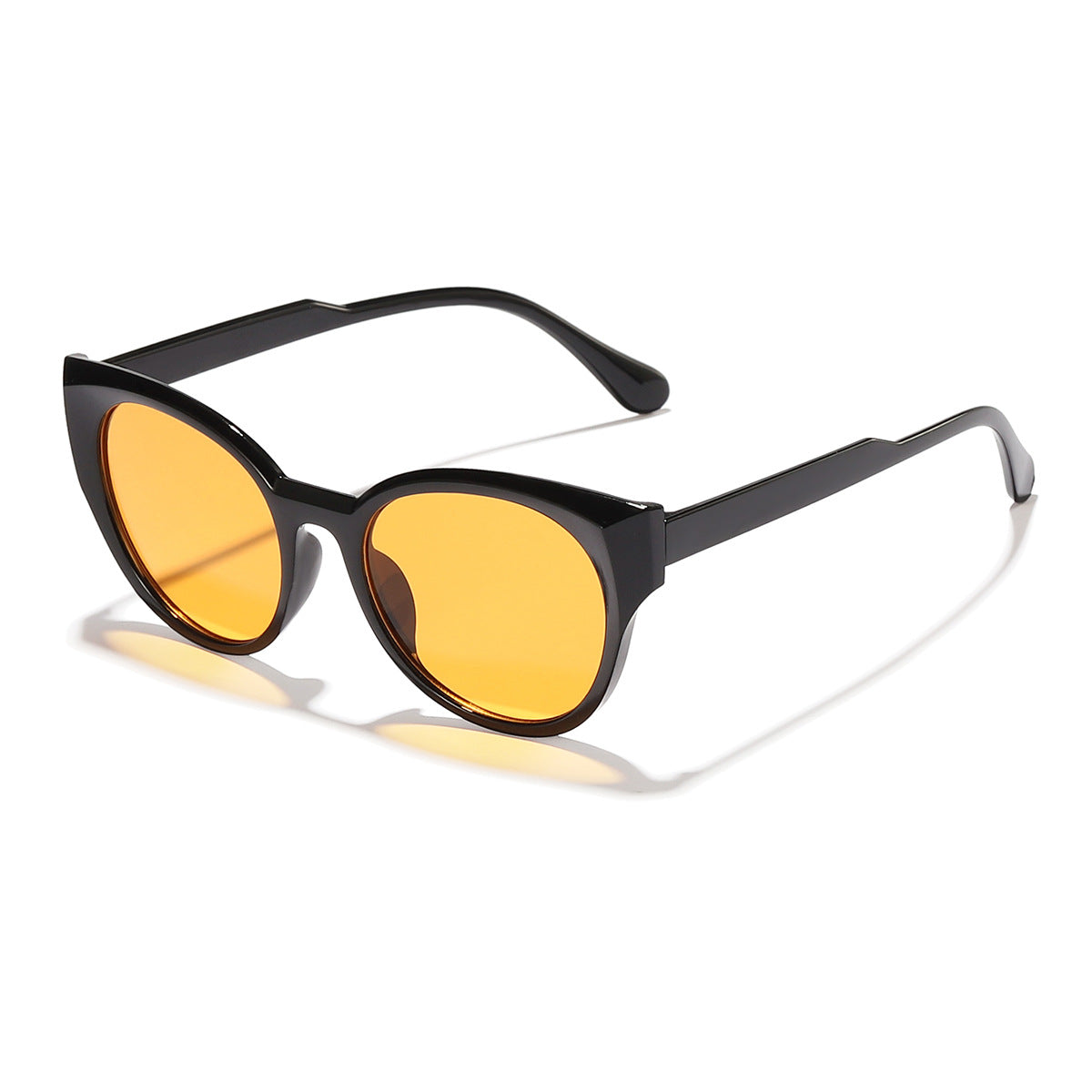 Damen stilvolle Sonnenbrille mit elegantem Transparentrahmen Karnz