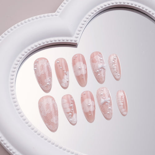 Elegante 3D Dekorative Nagelverzierungen Karnz