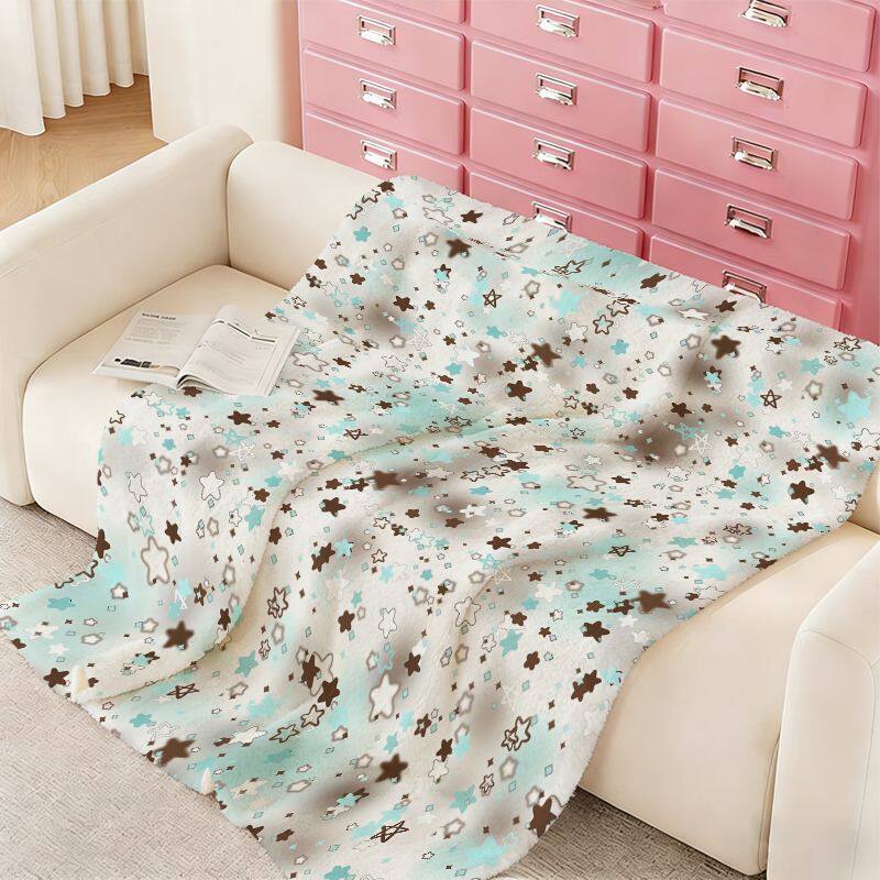 Sternenmuster Weiches Plüsch Blanket