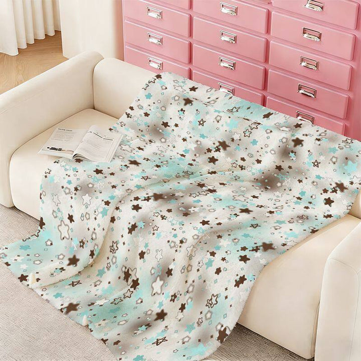 Sternenmuster Weiches Plüsch Blanket