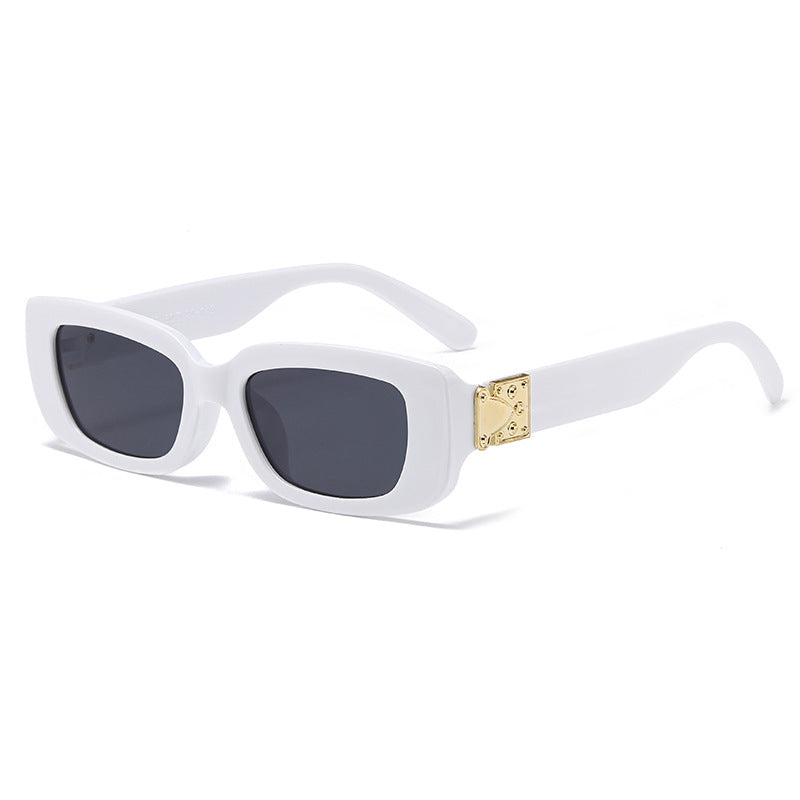 Damen Katzenaugen Sonnenbrille mit modernen Akzenten Karnz