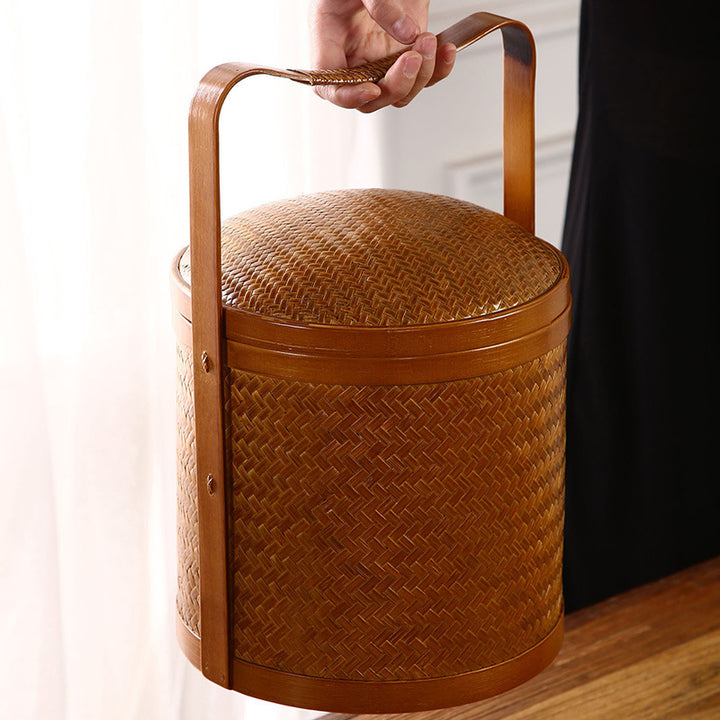Damen Vintage Aufbewahrungskorb Karnz