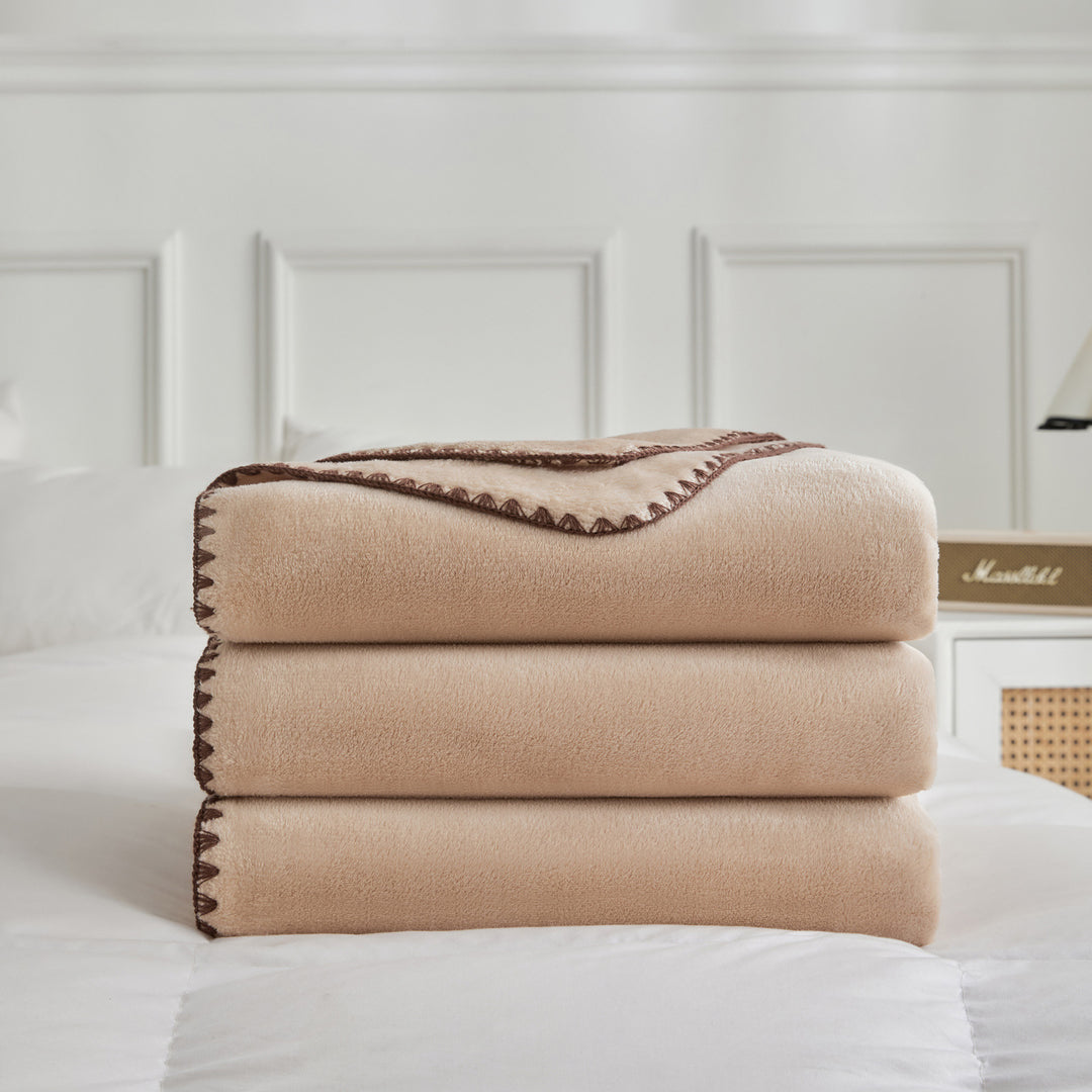 Ultraweiches Fleece-Wurfdecke