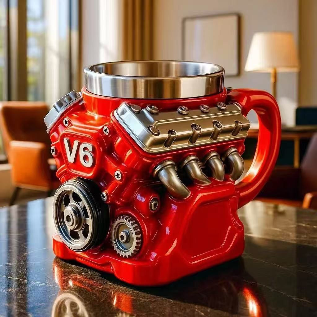 Motor-Themen Kaffeetasse Karnz