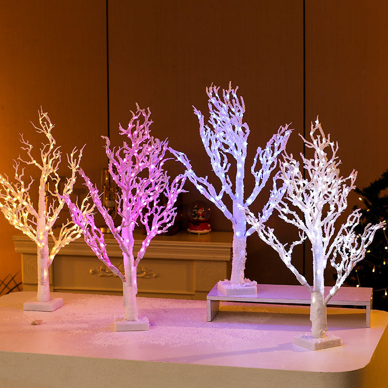LED-beleuchteter dekorativer Winterbaum Karnz
