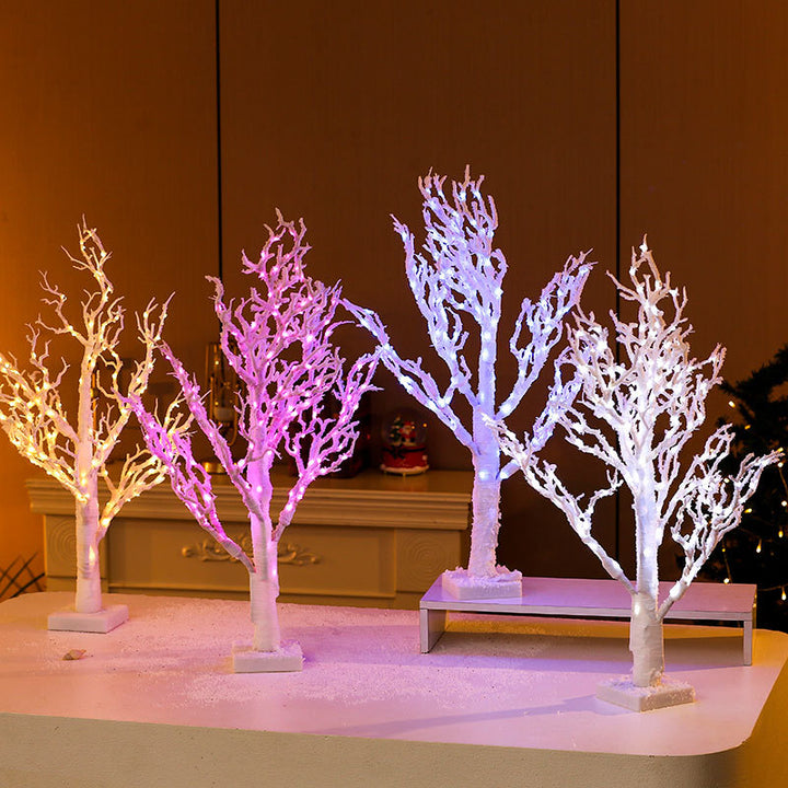 LED-beleuchteter dekorativer Winterbaum Karnz