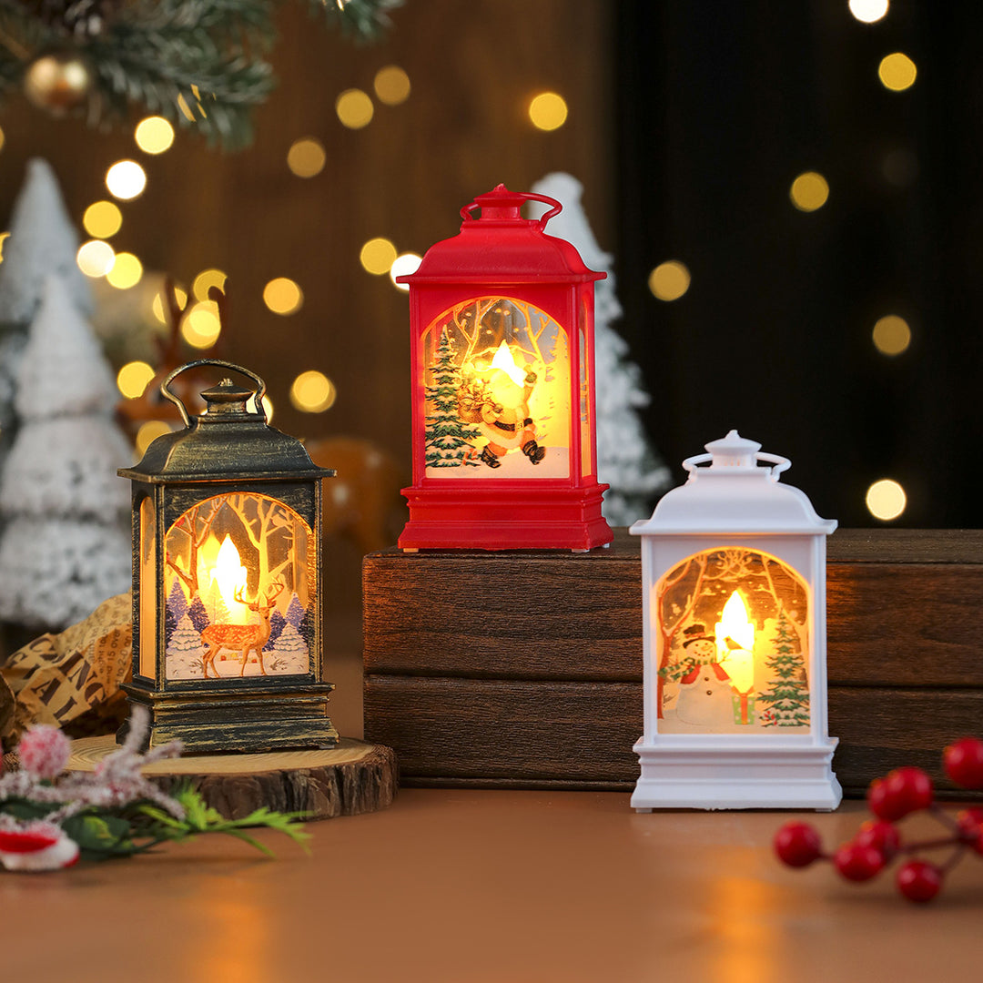 LED-beleuchtete Weihnachtslaterne Karnz