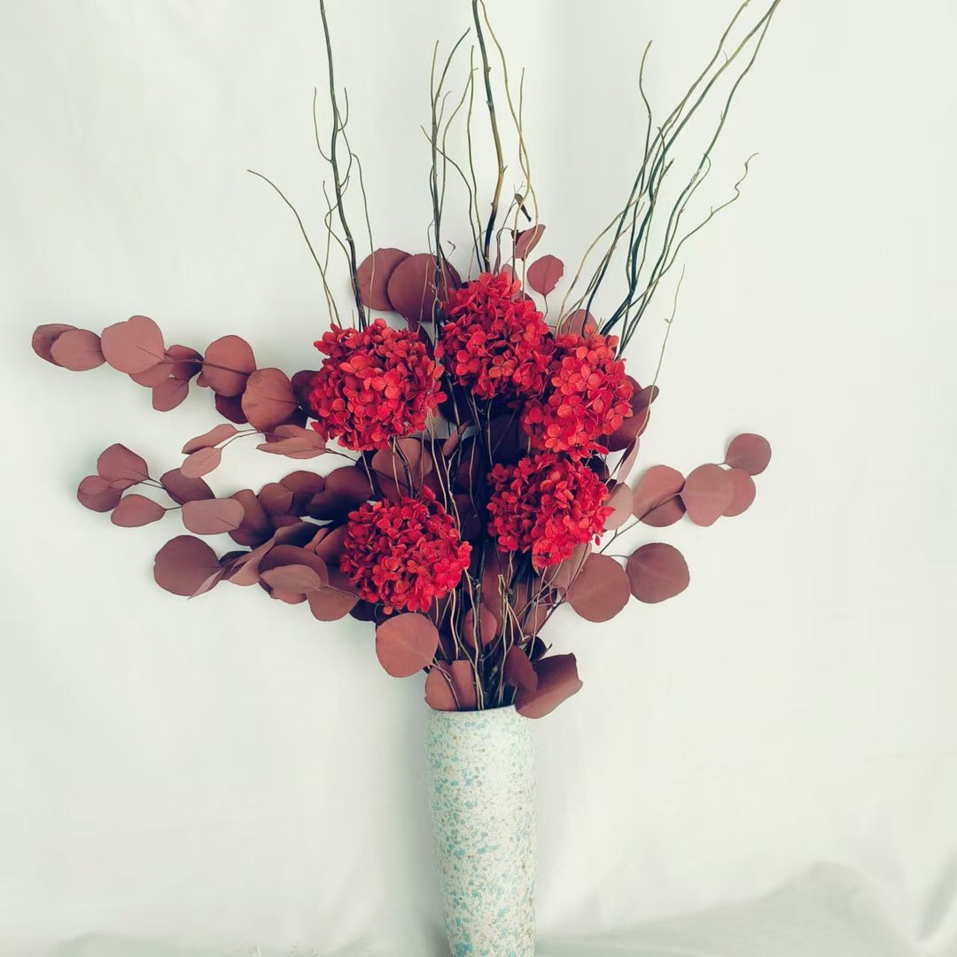 Dekorative Hortensie Blumenarrangement
