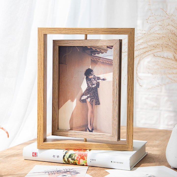 Schicker Holzfoto-Displayständer