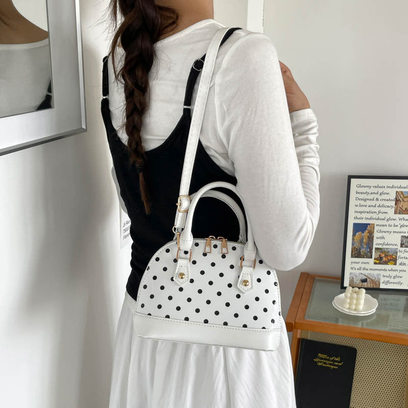 Punktmuster Handtasche
