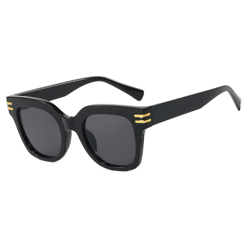 Damen modische Sonnenbrille mit eleganten Akzenten Karnz