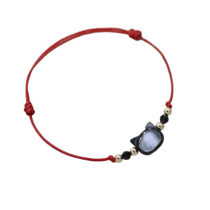 Verstellbares Katzen-Themen Charm-Armband Karnz