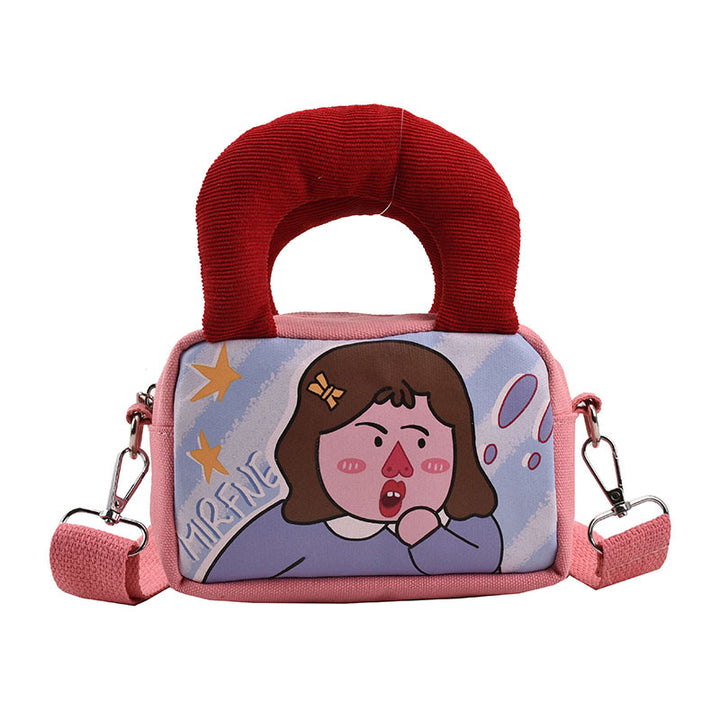 Fun Cartoon Charakter Schultertasche