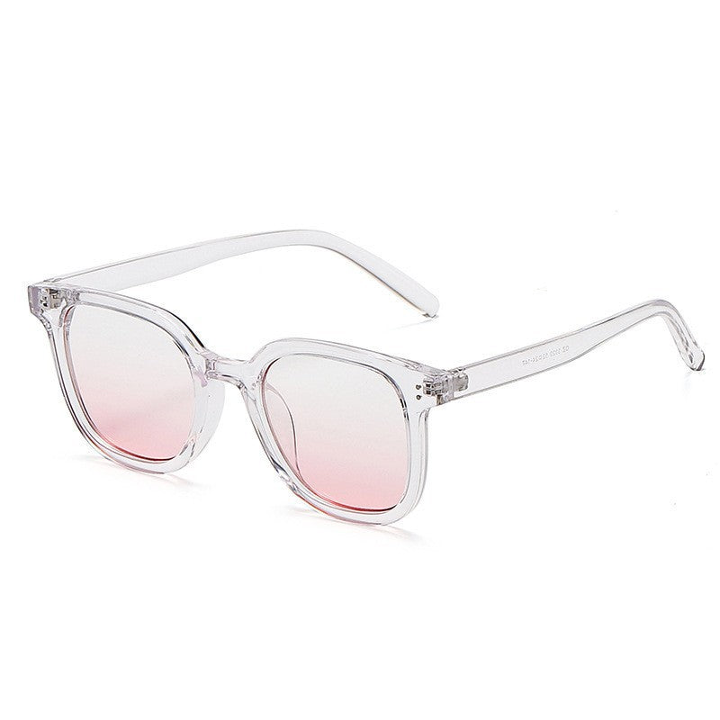 Damen auffällige Retro-Sonnenbrille mit gelb-tönenden Gläsern Karnz