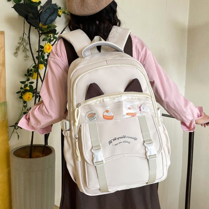 Süßer Katzenohr-Rucksack Karnz