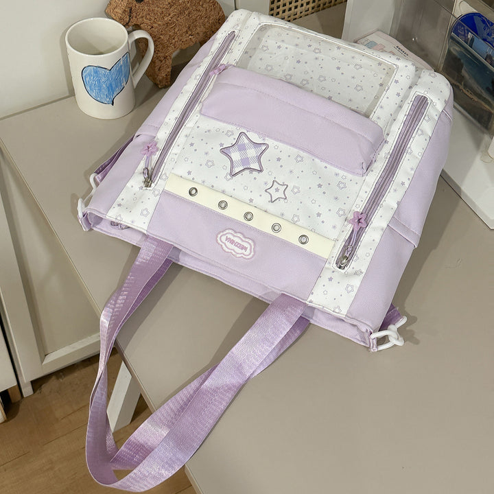 Transparente Taschen-Rucksack Karnz