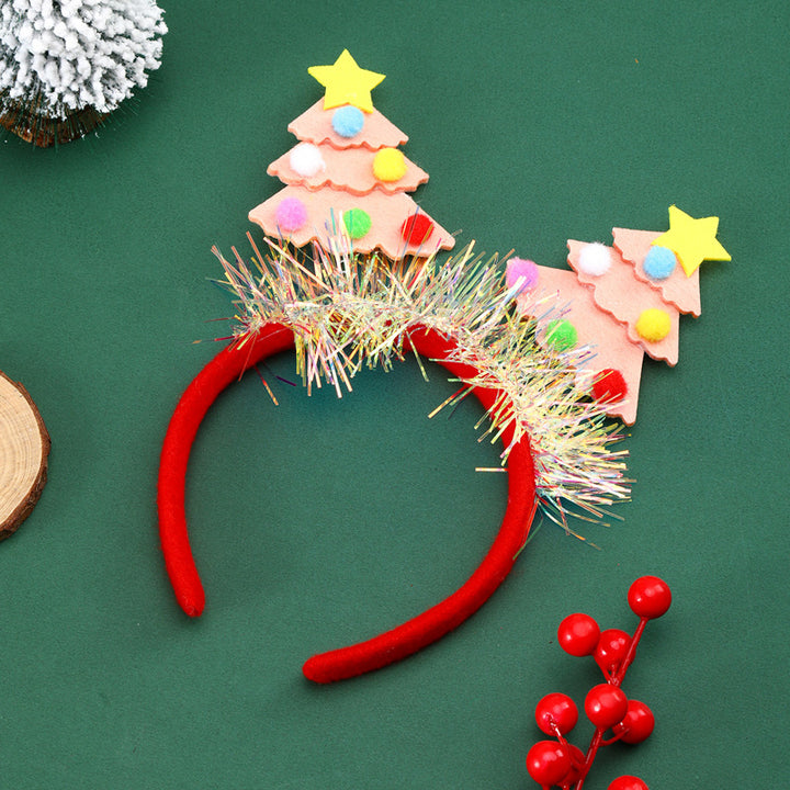 Festlicher Weihnachtsbaum-Haarreifen Karnz