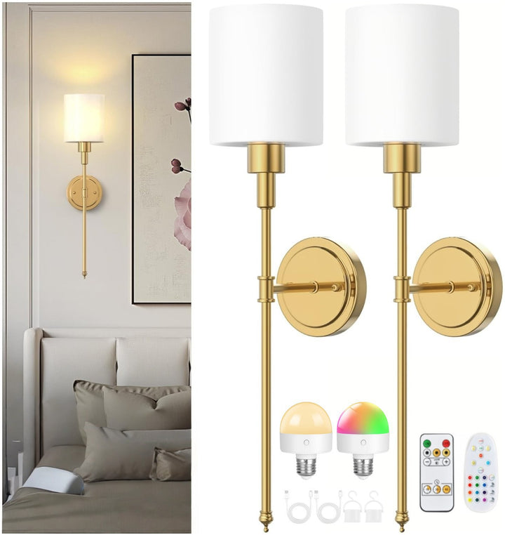 Elegante Wandleuchte
