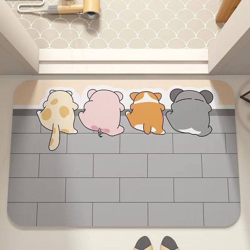 Niedlicher tierischer Fußmatte