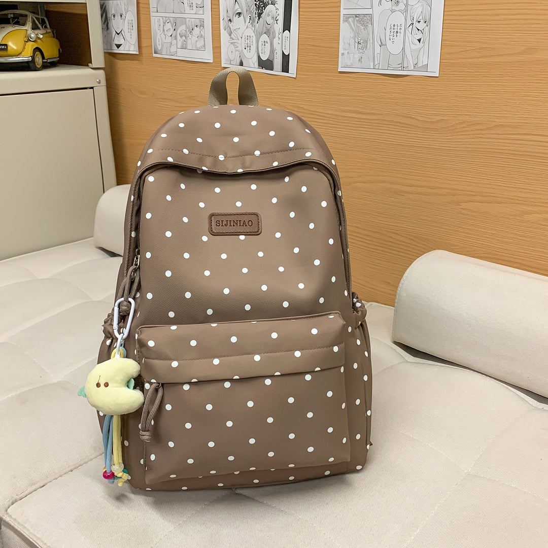 Stylischer Gepunkteter Rucksack Karnz 1791205577