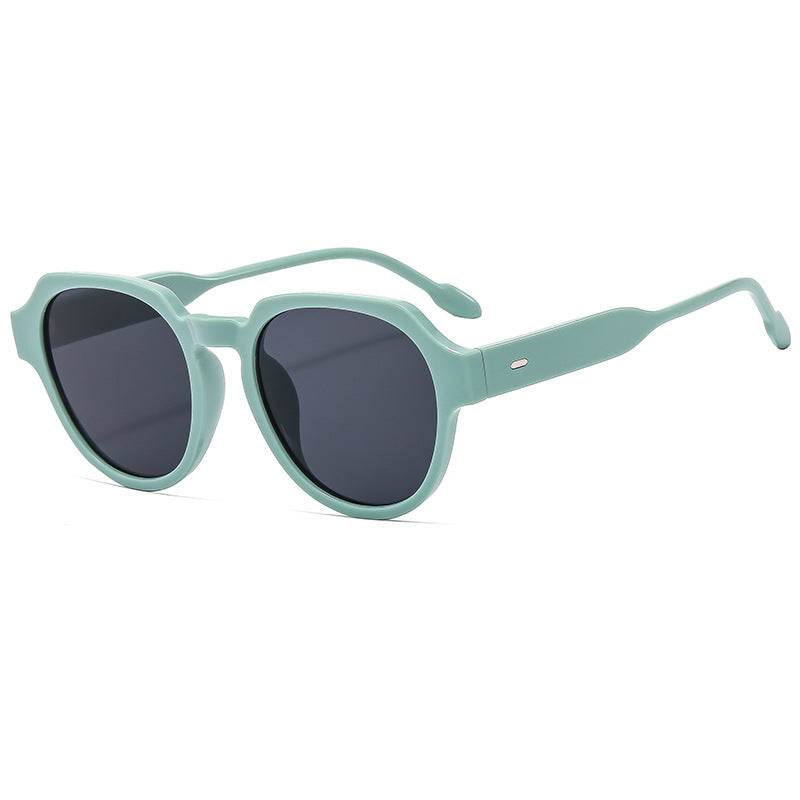 Damen Modische Sonnenbrille im modernen Oktagon-Design Karnz